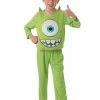 Rubie's Boys Mike Wazowski Deluxe Costume For Kids - Disney Pixar Monsters Inc
