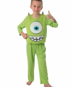 Rubie's Boys Mike Wazowski Deluxe Costume For Kids - Disney Pixar Monsters Inc
