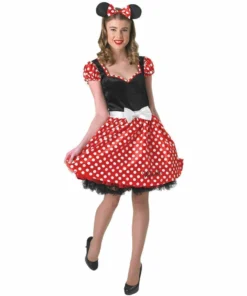 Rubie's Minnie Mouse Costume For Adults - Disney Mickey Mouse Womens