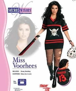 Rubie's Womens Miss Voorhees Sexy Plus Size Costume For Adults - Friday The 13th