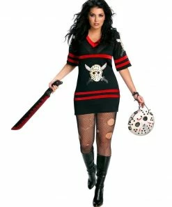 Rubie's Womens Miss Voorhees Sexy Plus Size Costume For Adults - Friday The 13th