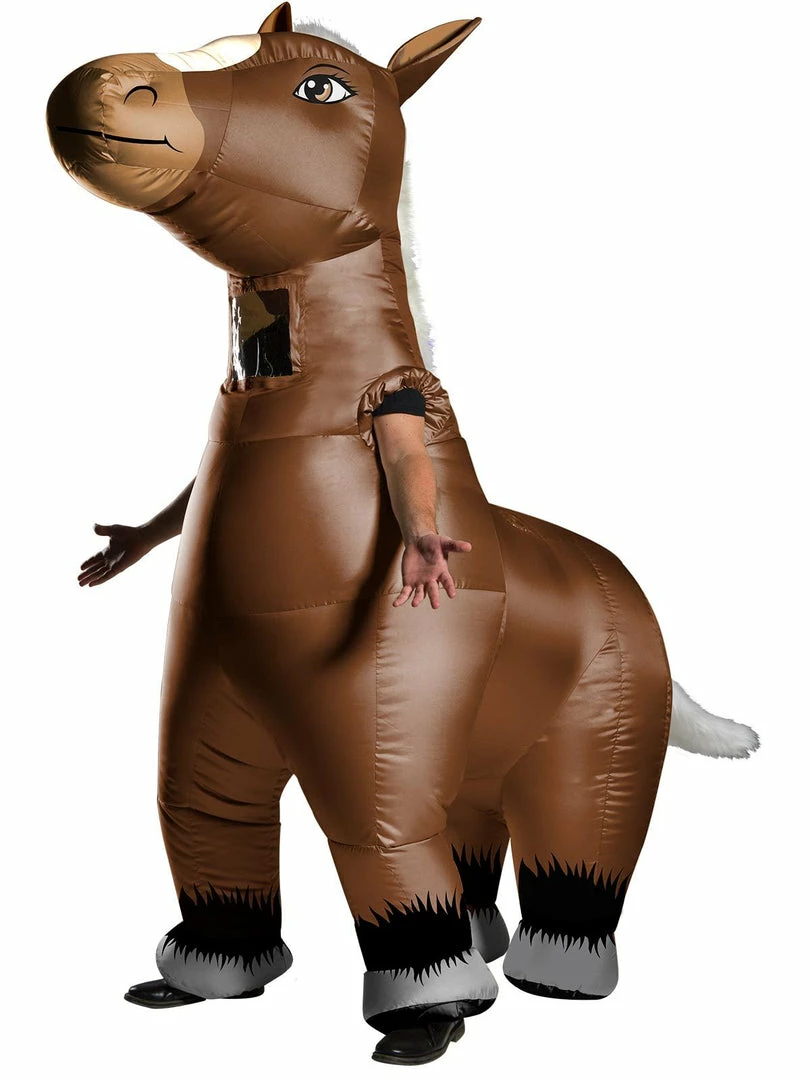 Rubie's Mr Horsey Inflatable Horse Costume For Adults Mens 3 Rubie's Mr Horsey Inflatable Horse Costume For Adults Mens