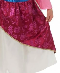 Rubie's Girls Mulan Shimmer Costume For Kids - Disney Mulan