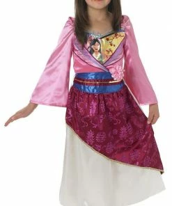 Rubie's Girls Mulan Shimmer Costume For Kids - Disney Mulan