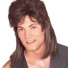 Rubie's Mullet Brown Adult Wig Letter M Costumes