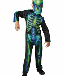 Rubie's Neon Skeleton Costume For Kids 8 Rubie's Neon Skeleton Costume For Kids