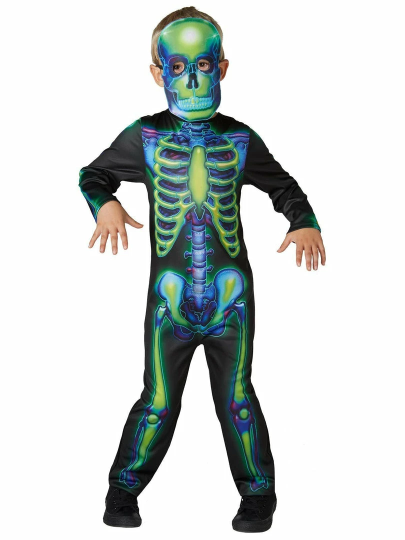 Rubie's Neon Skeleton Costume For Kids 3 Rubie's Neon Skeleton Costume For Kids