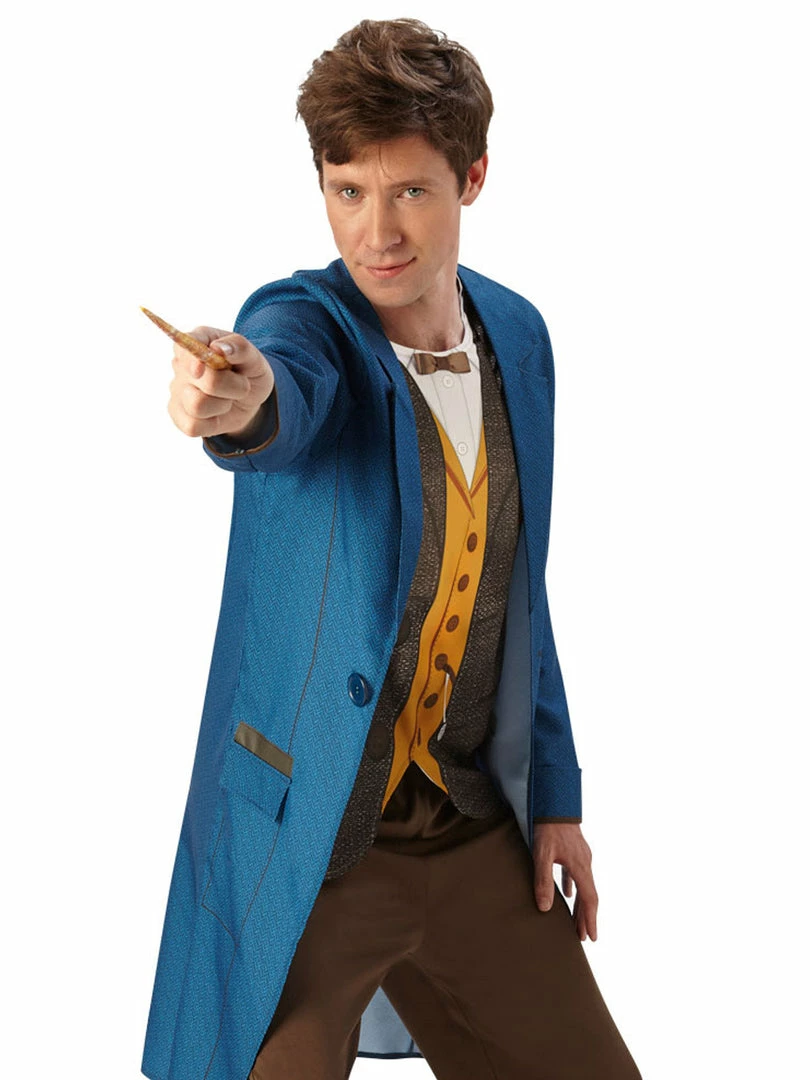 Rubie's Mens Newt Scamander Costume For Adults - WB Fantastic Beasts & Where To Find Them 4 Rubie's Mens Newt Scamander Costume For Adults - WB Fantastic Beasts & Where To Find Them
