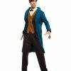 Rubie's Newt Scamander Deluxe Costume For Adults - WB Fantastic Beasts & Where To Find Them Mens