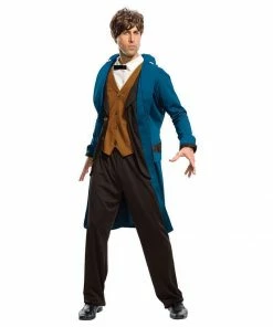Rubie's Newt Scamander Deluxe Costume For Adults - WB Fantastic Beasts & Where To Find Them Mens
