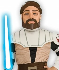 Rubie's Obi Wan Kenobi Costume For Kids - Disney Star Wars 7 Rubie's Obi Wan Kenobi Costume For Kids - Disney Star Wars