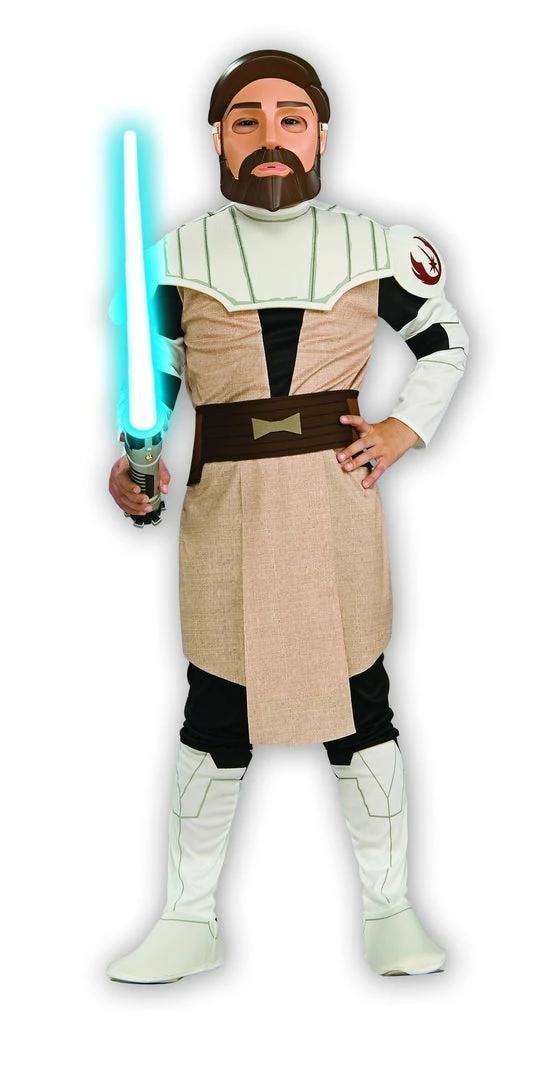 Rubie's Obi Wan Kenobi Costume For Kids - Disney Star Wars 3 Rubie's Obi Wan Kenobi Costume For Kids - Disney Star Wars