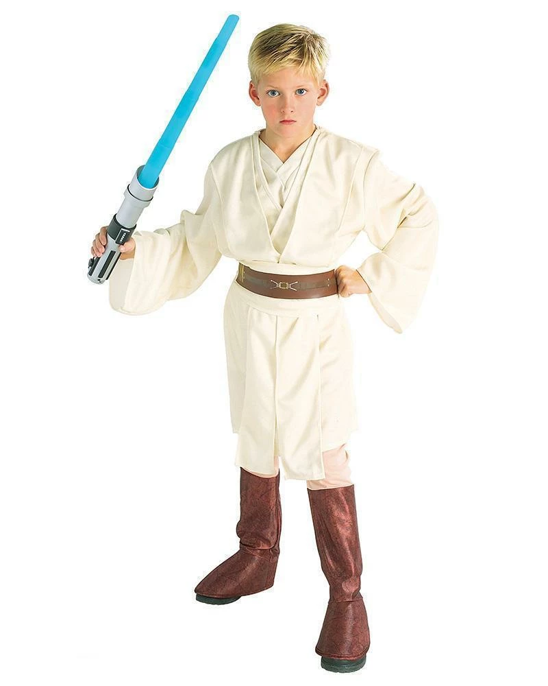 Rubie's Obi Wan Kenobi Deluxe Costume For Kids - Disney Star Wars Boys 3 Rubie's Obi Wan Kenobi Deluxe Costume For Kids - Disney Star Wars Boys