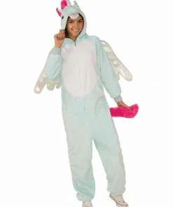 Rubie's Pegacorn Furry Onesie Costume For Adults