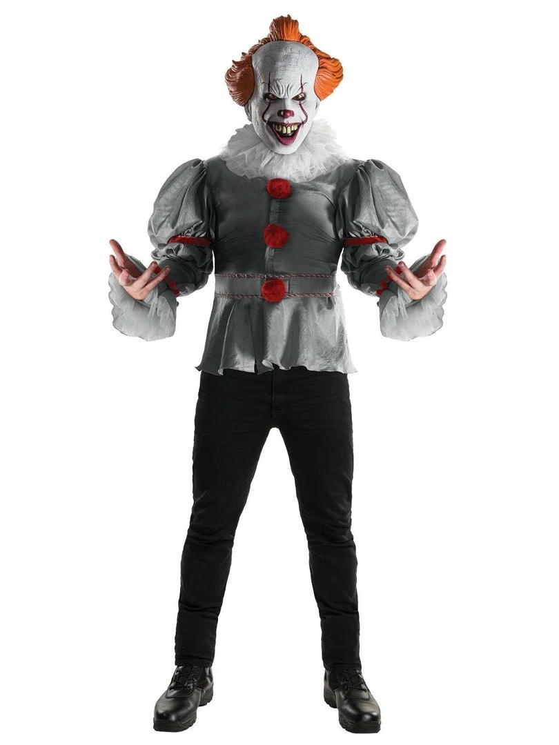 Rubie's Pennywise Deluxe Costume For Adults - Warner Bros IT Movie Shop All Adult Costumes 3 Rubie's Pennywise Deluxe Costume For Adults - Warner Bros IT Movie Shop All Adult Costumes