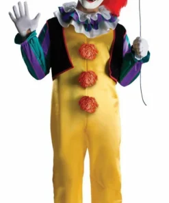 Rubie's Letter P Costumes Pennywise 'IT' Deluxe Costume For Adults - Warner Bros 'IT' Movie