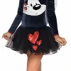 Rubie's Pepe Le Pew Hooded Tutu Costume For Kids - Warner Bros Looney Tunes