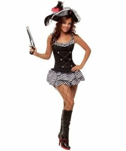 Starline Llc Pirate Fiery Costume For Adults Womens