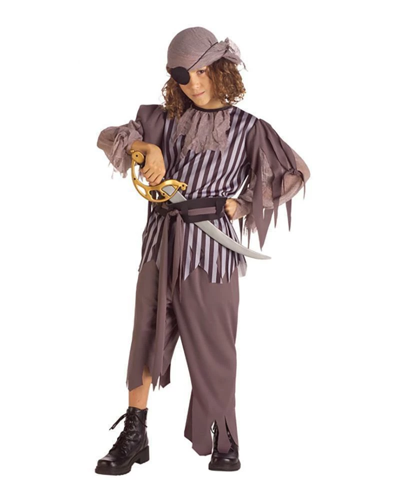 Rubie's Boys Pirate Ghostship Captain Costume For Kids 3 Rubie's Boys Pirate Ghostship Captain Costume For Kids
