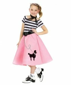Fun World Girls Poodle Dress Costume For Kids