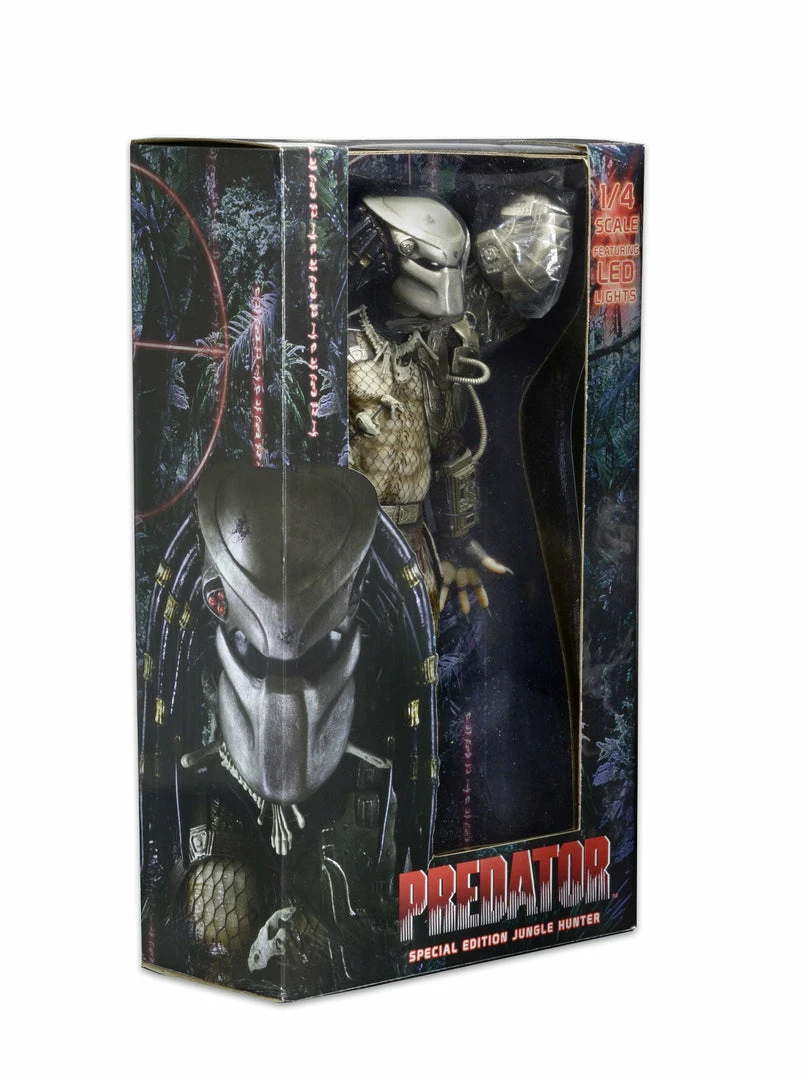 Predator - 1/4 Scale Action Figure - Jungle Hunter Predator With LED Lights - NECA Collectibles Letter P Costumes 5 Predator - 1/4 Scale Action Figure - Jungle Hunter Predator With LED Lights - NECA Collectibles Letter P Costumes
