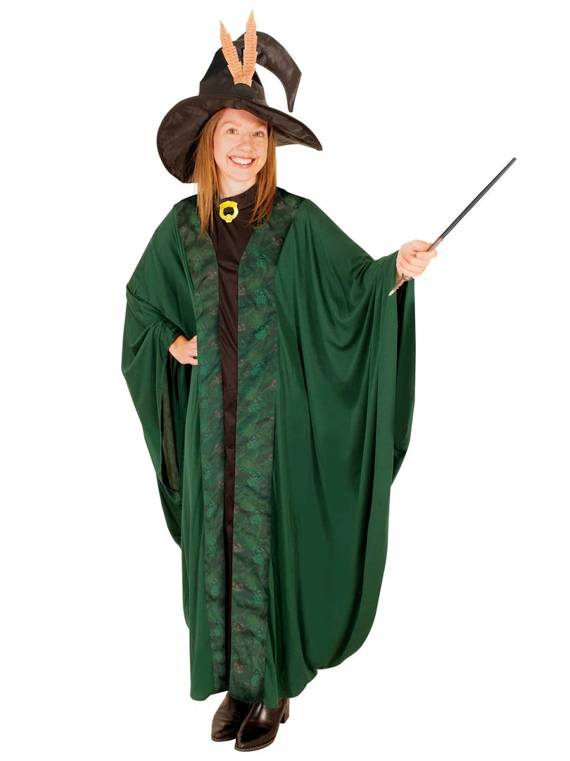 Rubie's Womens Professor McGonagall Robe For Adults - Warner Bros Harry Potter 3 Rubie's Womens Professor McGonagall Robe For Adults - Warner Bros Harry Potter