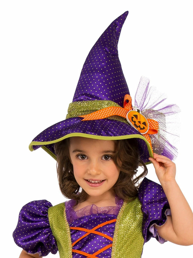 Rubie's Girls Pumpkin Witch Costume For Kids 4 Rubie's Girls Pumpkin Witch Costume For Kids