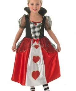 Rubie's Queen Of Hearts Costume For Kids - Disney Alice In Wonderland