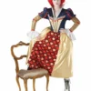 Rubie's Womens Queen Of Hearts Red Deluxe Costume For Adults - Disney Alice In Wonderland