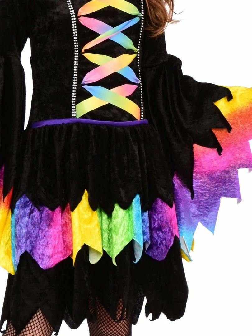 Rubie's Rainbow Witch Costume For Kids 5 Rubie's Rainbow Witch Costume For Kids