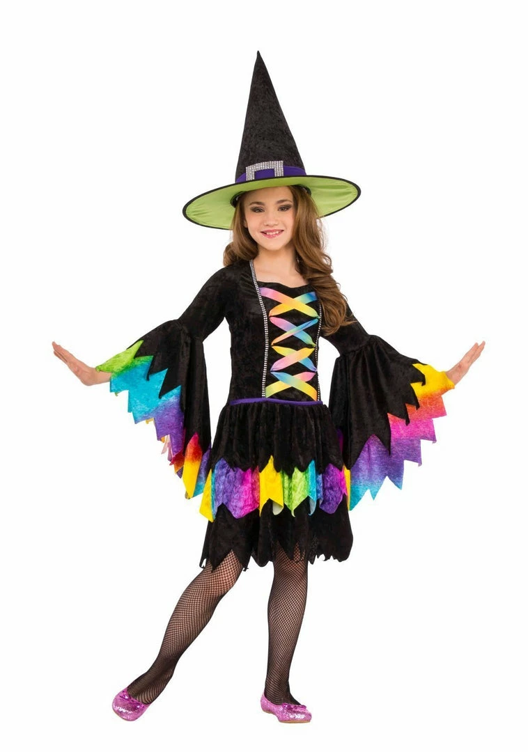 Rubie's Rainbow Witch Costume For Kids 3 Rubie's Rainbow Witch Costume For Kids