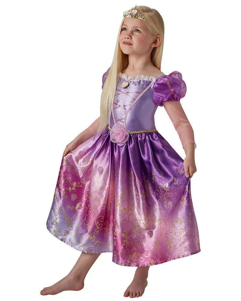 Rubie's Girls Rapunzel Rainbow Costume For Kids - Disney Tangled 5 Rubie's Girls Rapunzel Rainbow Costume For Kids - Disney Tangled