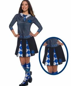 Rubie's Ravenclaw Skirt For Adults - Warner Bros Harry Potter