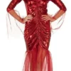 Rubie's Womens Red Devil Bride Costume For Adults