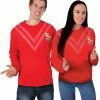 Rubie's Mens Red Simon Wiggle 30th Anniversary Top For Adults - The Wiggles 1 Rubie's Mens Red Simon Wiggle 30th Anniversary Top For Adults - The Wiggles