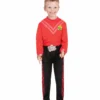 Rubie's Red Simon Wiggle Deluxe Costume For Kids - The Wiggles Babies & Toddlers