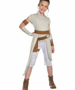 Rubie's Girls Rey Costume For Kids - Disney Star Wars: Episode 9