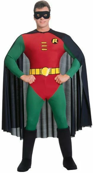 Rubie's Robin Costume For Adults - Warner Bros DC Comics 3 Rubie's Robin Costume For Adults - Warner Bros DC Comics