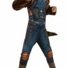 Rubie's Rocket Raccoon Deluxe Costume For Kids - Marvel Guardians Of The Galaxy 1 Rubie's Rocket Raccoon Deluxe Costume For Kids - Marvel Guardians Of The Galaxy