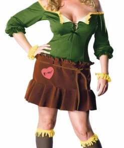 Rubie's Womens Scarecrow Plus Size Costume For Adults - Warner Bros The Wizard Of Oz