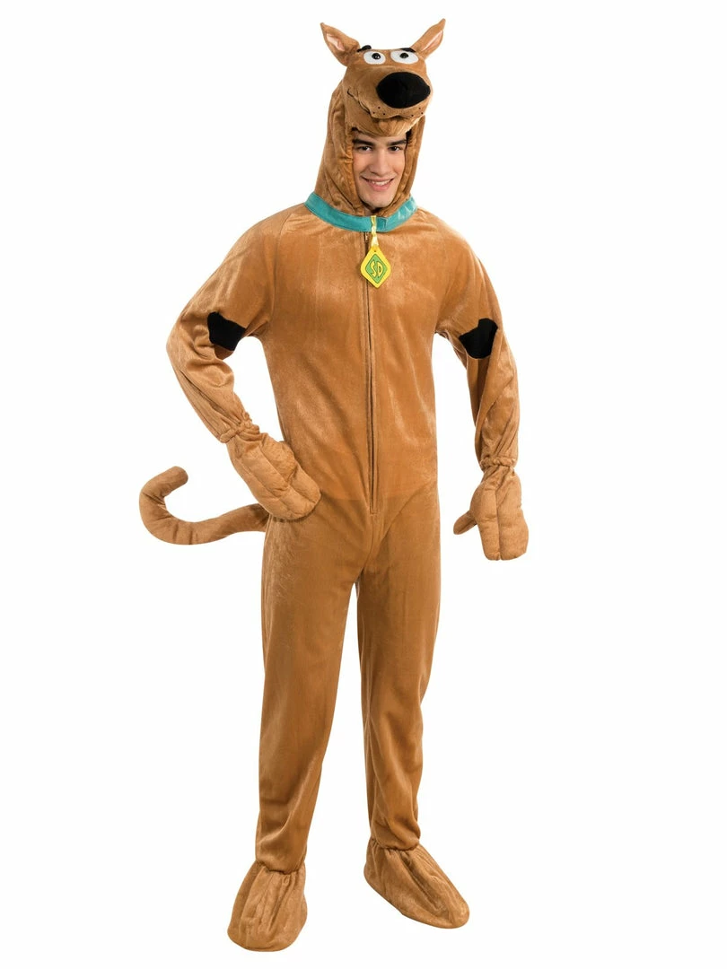 Rubie's Scooby Doo Deluxe Costume For Adults - Warner Bros Scooby Doo 3 Rubie's Scooby Doo Deluxe Costume For Adults - Warner Bros Scooby Doo