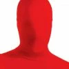 Rubie's Womens Second Skin Red Mask For Adults