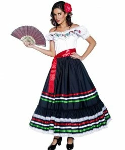 Smiffys Senorita Costume For Adults Womens