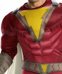 Rubie's Shazam Deluxe Costume For Adults - Warner Bros Shazam! Mens