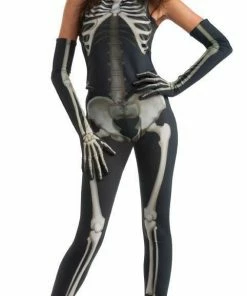 Rubie's Skelee Girl Costume For Adults Womens