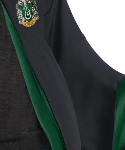 Rubie's Slytherin Deluxe Robe For Adults - Warner Bros Harry Potter Shop All Adult Costumes