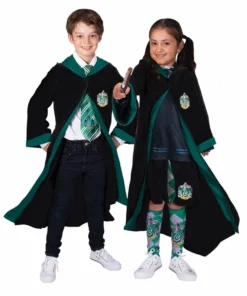 Rubie's Slytherin Robe For Kids & Tweens - Warner Bros Harry Potter Boys