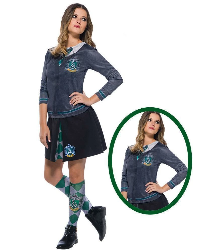 Rubie's Slytherin Top For Adults - Warner Bros Harry Potter 3 Rubie's Slytherin Top For Adults - Warner Bros Harry Potter