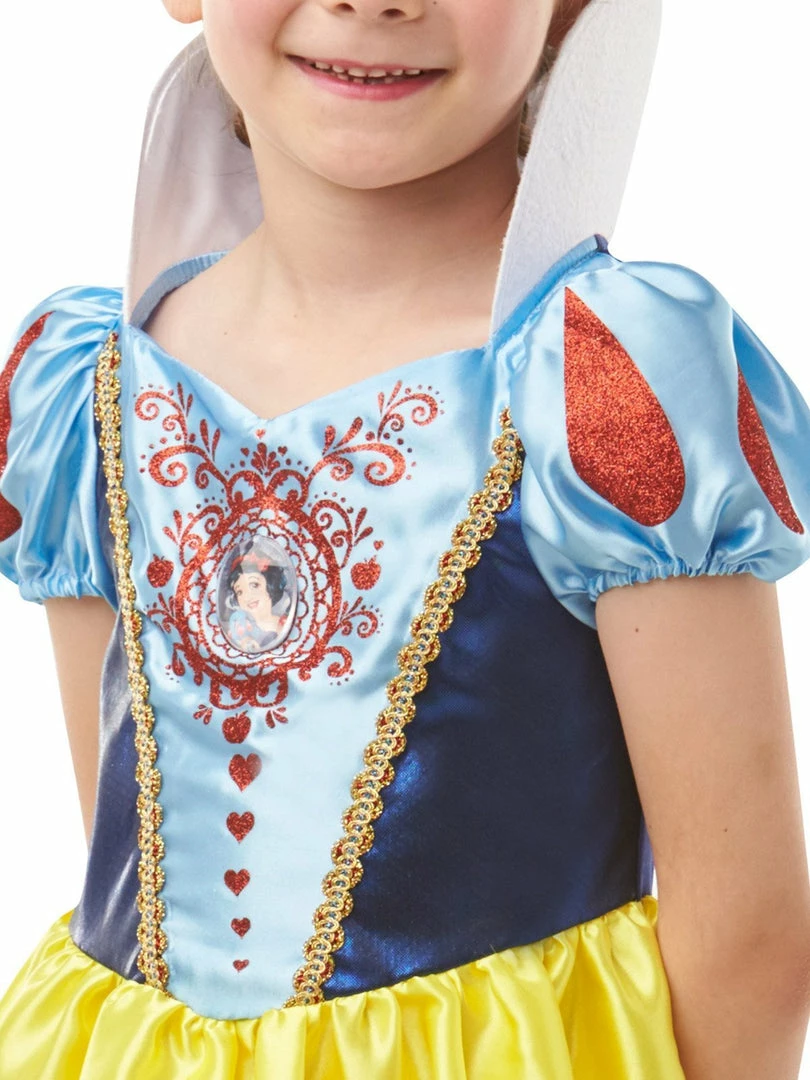 Rubie's Snow White Gem Princess Costume For Kids - Disney Snow White Girls 4 Rubie's Snow White Gem Princess Costume For Kids - Disney Snow White Girls