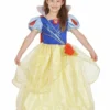 Rubie's Snow White Glitter & Glow Premium Costume For Kids (4-6 Yrs) - Disney Snow White